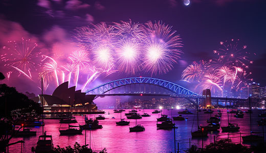 Sydney New Years Eve Charter Package